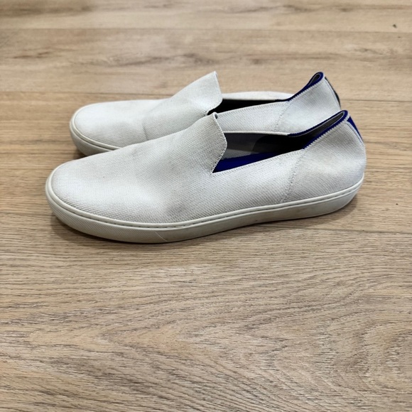 Rothys White Slip On Sneakers Size 11 - Picture 4 of 5